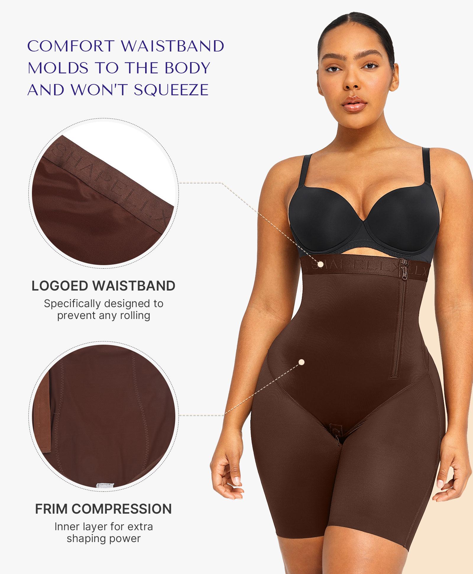Shapellx AirSlim Brand Logo Shaping Tummy Tucking Butt Lift Comfort Shapewear Basic Fajas Colombianas Womenswear