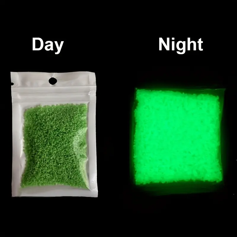 10g Glow-In-The-Dark Sand Beads, Bead Mix, Beads For Crafts, Fluorescent Super Bright DIY Wish Bottle, DIY Jewelry Making, Party Decor, Fish Tank, Jewelry Casting, Multiple Colors Available