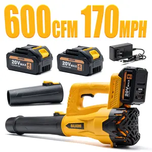 Cordless Leaf Blower Battery Powered Handheld, 150 MPH Electric Leaf Blower Includes 20V MAX 1 Or 2 4.0AH Battery & Fast Charger, Lightweight Lawn Blower High Speed Lawn Blower For Garden Yard Cleanup, Leaves& Debris & Snow, Patio Air Blower Powerful