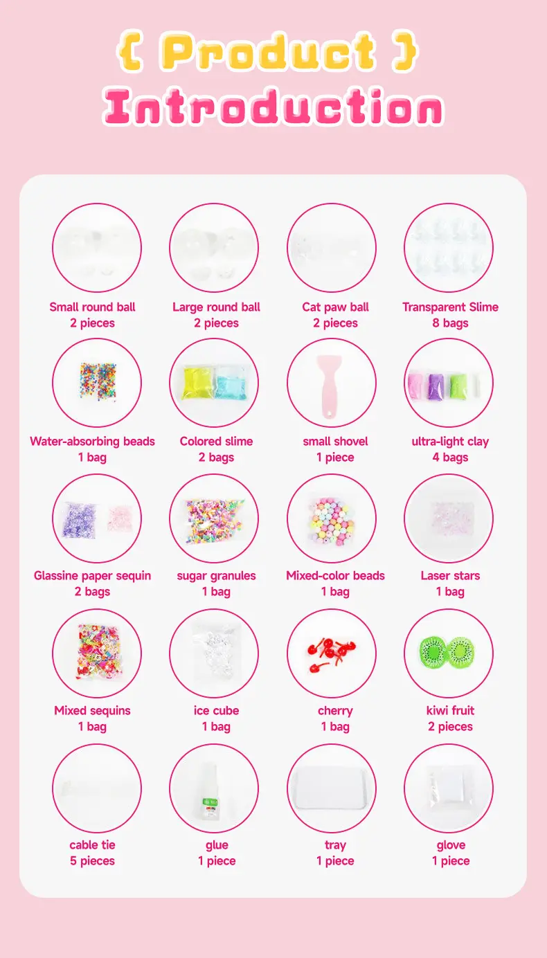 Kawaii DIY Cat Paw Squishy Kit - Super Soft Mochi Texture, Squishies Toys, Relaxing ASMR Stress Relief, Fidget Slime & Squishy Toys, Cool Gifts for Kids, Creative Play Vacation Craft Activity, Handmade Room Decor