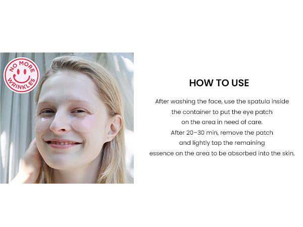 Heimish Bulgarian Rose Water Hydrogel Eye Patch — 60 Soluble Hydrogel Patches for Hydration, Brightening & Wrinkle Improvement, Gentle Under-Eye Care for All Skin Types