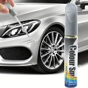 Colour Smart 2-in-1 Car Touch Up Paint Pen for Scratch Repair Fine Tip & Brush 5 Color Options Easy Application Fast Drying Effective Protection