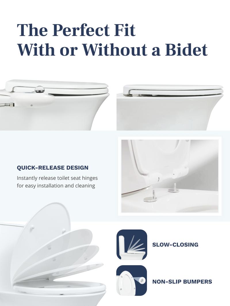 LUXE Comfort Fit Toilet Seat