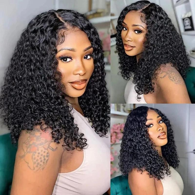 [NEW IN] 6x4 Pre-Cut Glueless Wigs Human Hair Pre Plucked Pre Cut 7x5 9x6 Lace Closure Wigs for Black Women 180 Density Deep Wave Wig Human Hair Curly Wig