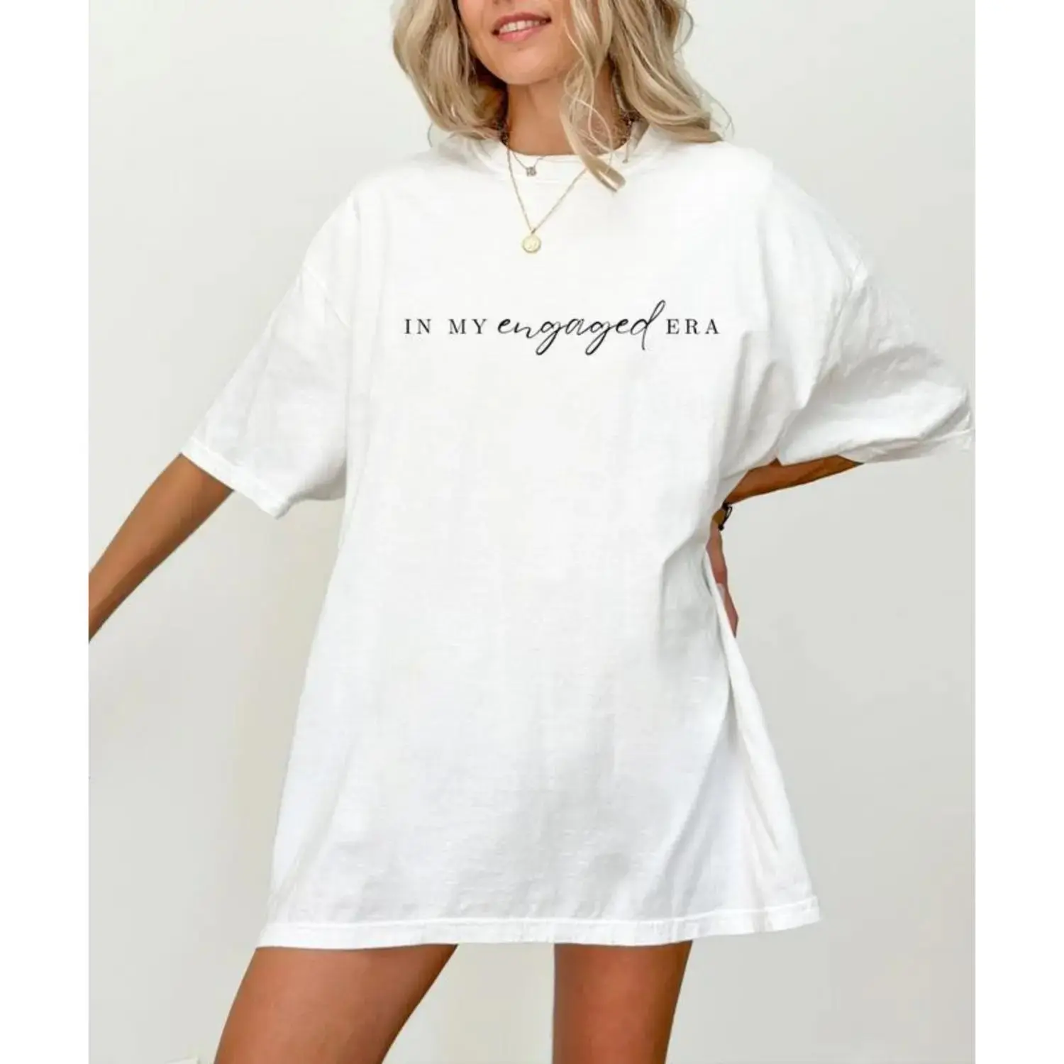 In my Engaged Era Shirt, Future Wifey Shirt, Gift for Bride to be Shirt, Engaged AF Shirt, Just Engaged Gift, Bachelorette Shirt Bridal Shower, Just engaged gifts, Engagement shirt, In my fiance era