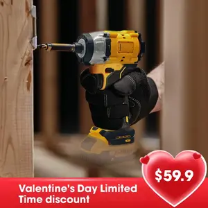 20V 1/4 Impact Driver- Compatible With DeWalt Batteries, 0-2800RMP, With Operating Indicator Light, Suitable For Home And Appliance Repair