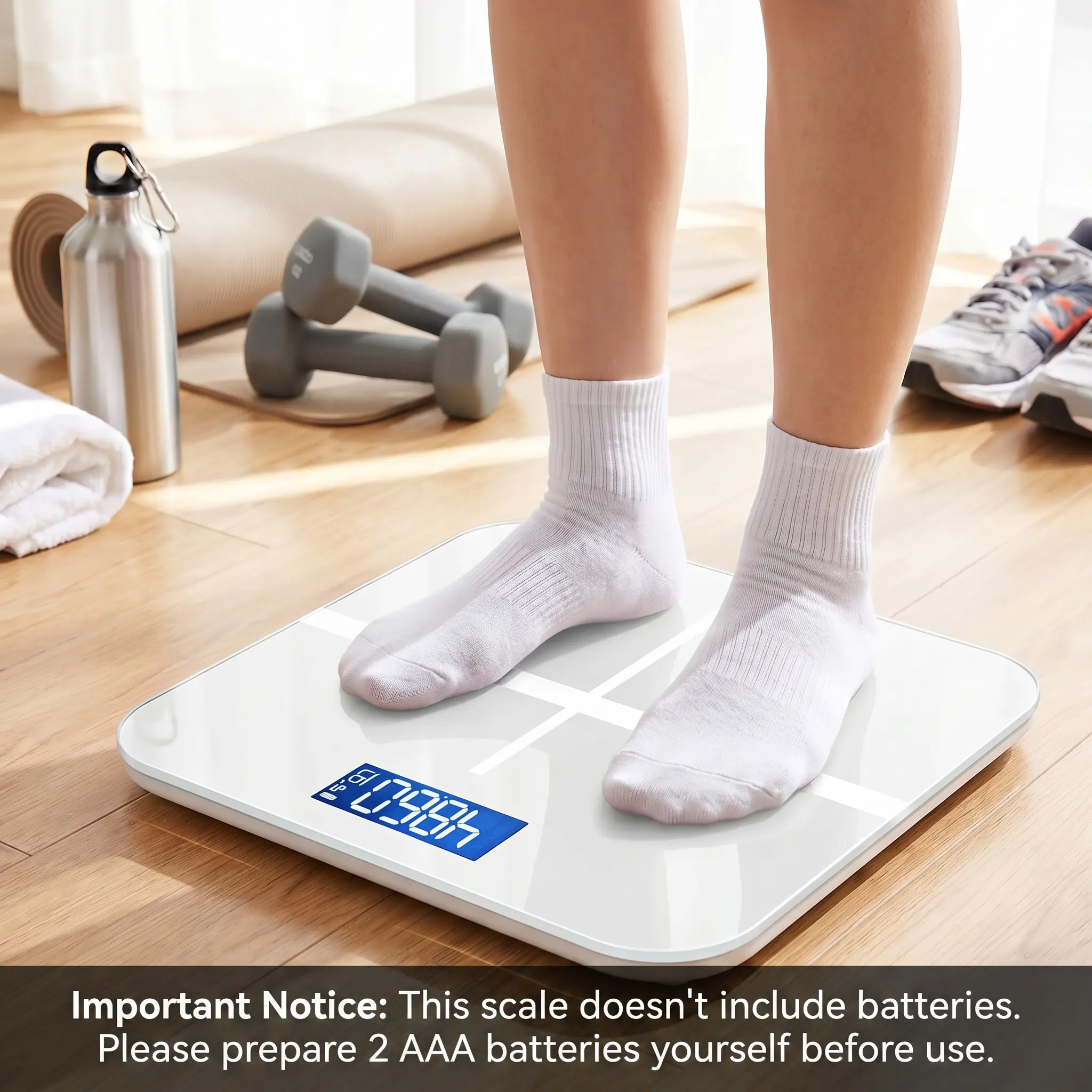 Smart Scale for Body Weight, High Precision Digital Bathroom Scale, Wireless Fitness Weight Scale, 396 Lbs Capacity Sturdy Scale, Black & Pink Available