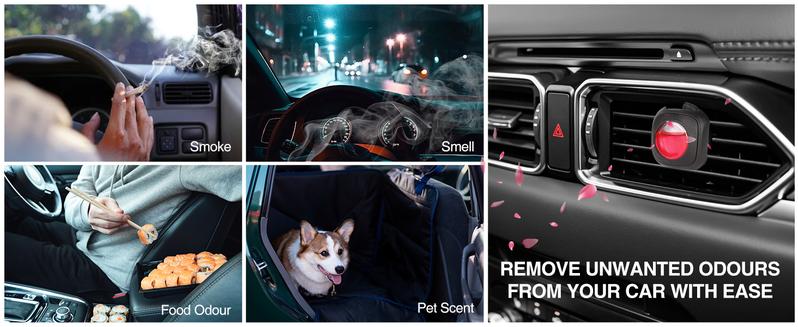 Long-Lasting Scented Car Air Freshener – Vent Clip Car Diffuser