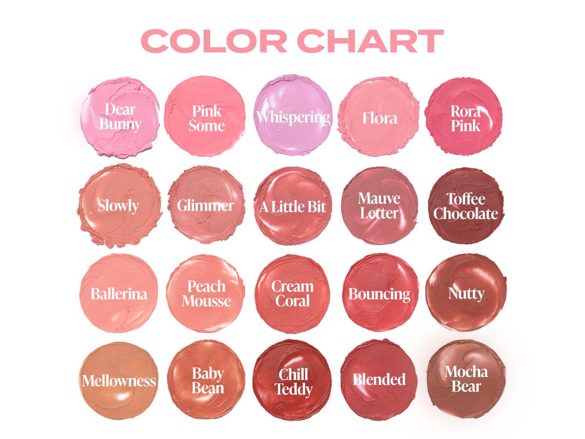 B. By Banila Romantic Blush Lip & Cheek | 20 Shades, Moisturizing Hyaluronic Acid, Buildable Velvet Finish, High-Pigment, Blush + Lip Tint, K-Beauty Made in Korea