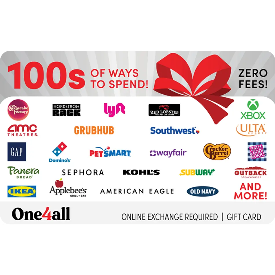 One4all Ultimate eGift Card | One Card Redeemable at Many Brands