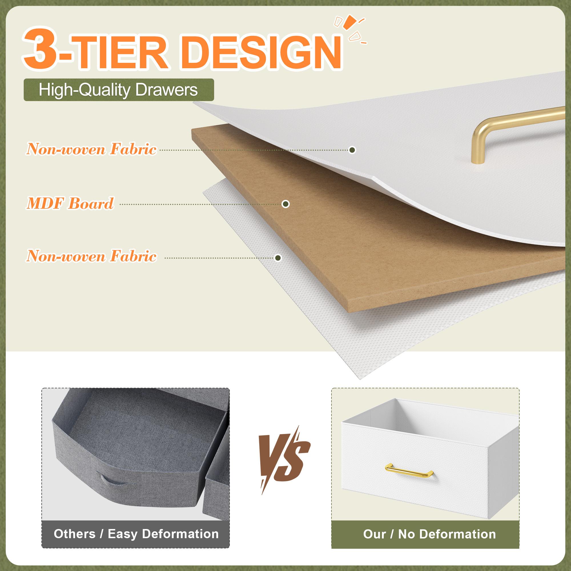 【LaborDaySale】Raybee 11 Drawers Dresser for Bedroom 31'' Height,Sturdy TV Stand with LED & power outlets & 4 hooks Drawerorganizer,Chest of Drawers,Storage Bin Cabinet Furniture 【LaborDaySale】Raybee 11 Drawers Dresser for Bedroom 31'' Height,Sturdy TV Stand with LED & power outlets & 4 hooks Drawerorganizer,Chest of Drawers,Storage Bin Cabinet Furniture