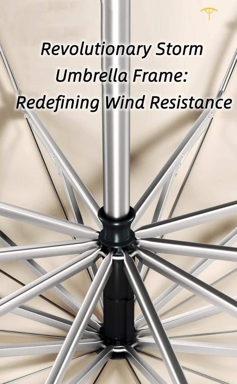 Night Light Reflection Umbrella Aluminium Case Tri-fold Reverse Design 10 Bones 280T Impact Cloth Hydrophobic Coating 470g Weight Safe for Rainy Nights - Cover