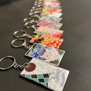 Anime-Inspired Japanese Style Acrylic Keychain - Vibrant Artwork, Durable & Lightweight, Perfect for Anime Fans & Collectors