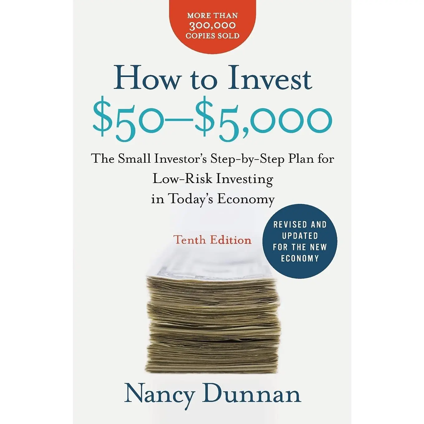 How to Invest $50-$5,000 (10th Edition) Finance Book – Low-Risk Investing Guide for Small Investors, Personal Finance & Wealth Building Book, Stock Market and Money Management Strategy