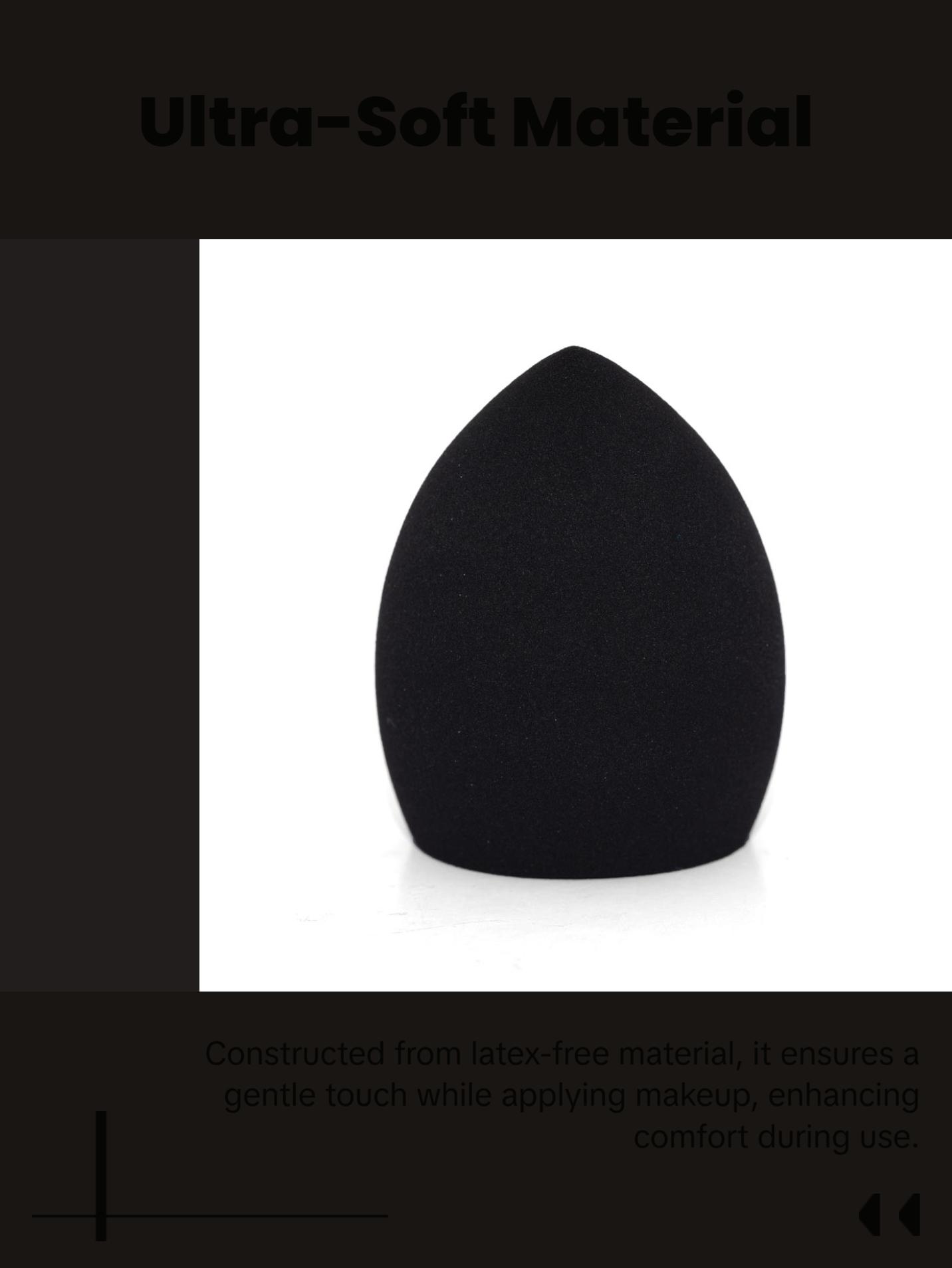 Palladio Makeup Blending Sponge - Ultra Soft Latex Free Teardrop Shape for Flawless Application & Airbrushed Finish - Cruelty Free Vegan Beauty Tool