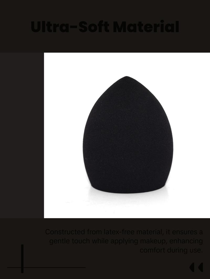 Palladio Makeup Blending Sponge - Ultra Soft Latex Free Teardrop Shape for Flawless Application & Airbrushed Finish - Cruelty Free Vegan Beauty Tool