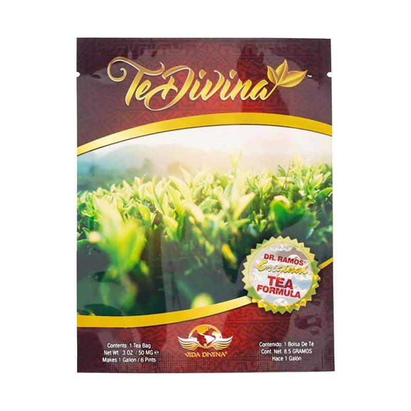 Te Divina Original Tea Natural Herbal Blend 12 Natural Ingredients 3 Oz Bag Premium No Caffeine for 1 Week Supply