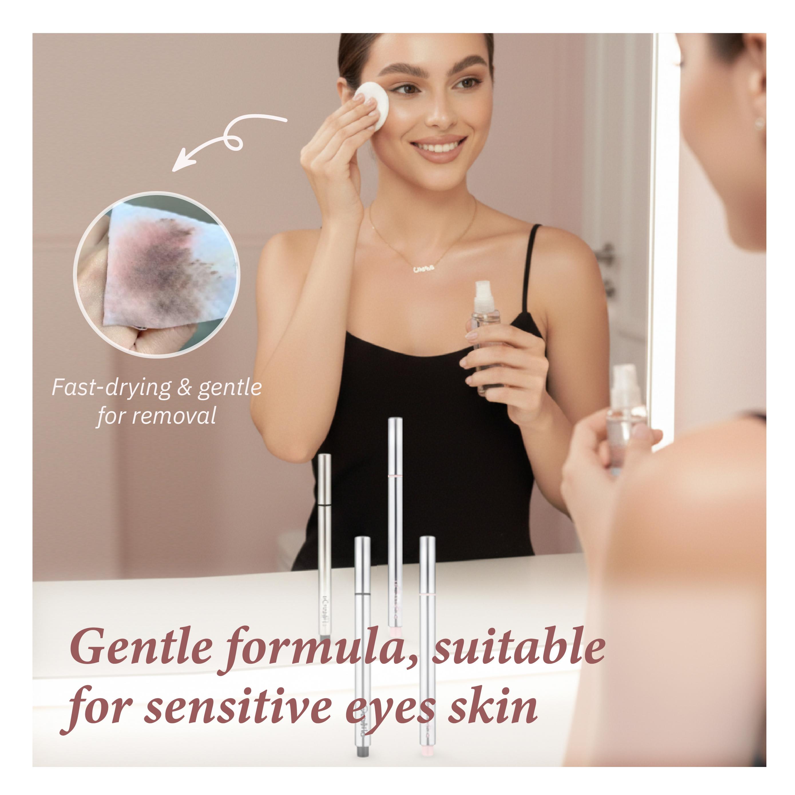 uCoolMe Waterproof Liquid Eyeliner Tawny Brown & Black Long Lasting No Smudge Eyeliner for Women's Makeup Beauty Cosmetics Flawless Look All Day TiktokShopHolidayHaul