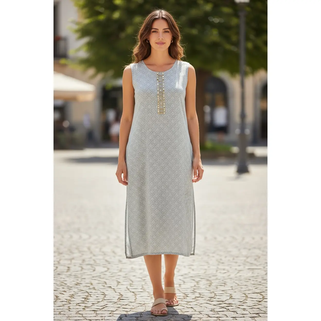 Georgette kurti