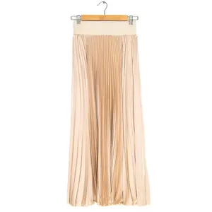 Benedetto Midi Skirt in Taupe, from Loyd Ford