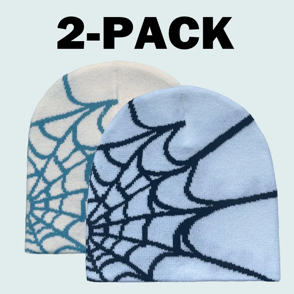 2-Pack:White Black+White Blue