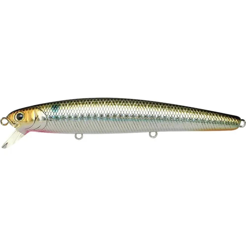 Lucky Craft Saltwater Flash Minnow 110 (CIF) Suspending Rip Bait - Inshore Fishing Lure with Internal Weight, Realistic Paint, 4.375 in, 5/8 oz, 4.375 Inches, Cast Like A Bullet, Corrosion-Resistant, High Quality Saltwater Grade Materials