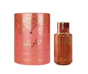 Arabiyat Prestige Lychee Musk EDP, 3.4 fl oz Single Item Unisex Fragrance for Women and Men Arabiyat Prestige Lychee Musk EDP, 3.4 fl oz Single Item Unisex Fragrance for Women and Men