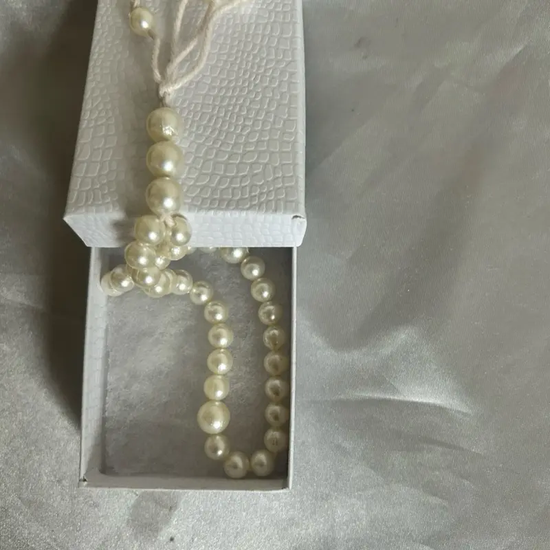 Tasbih Tesbih Islamic 33 Prayer Beads, Muslim Islam Subha Sebha Worry Beads, Misbaha Masbaha Tasbeeh Sibha Beads, Allah Mohammed Ramadan Rosary, Tasbih white pearl Beads with beautiful Tassel