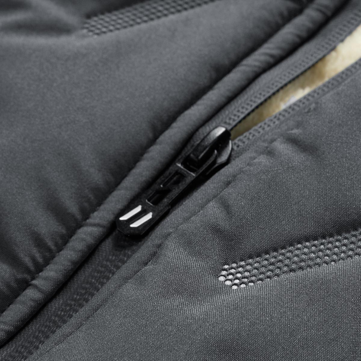 Men's Stand Collar Vest with Zipper Pockets Winter Jacket, Suitable for Cold Weather, Layered Style Men's Winter Vest, Men's Winter Apparel, Men's Warm Clothing hood eve st plain fleece autumn winter warm vest fleece Casual Sleeveless Gilet thick wi