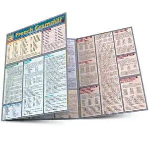 French Grammar: a QuickStudy Laminated Reference Guide Pamphlet – March 1, 2001