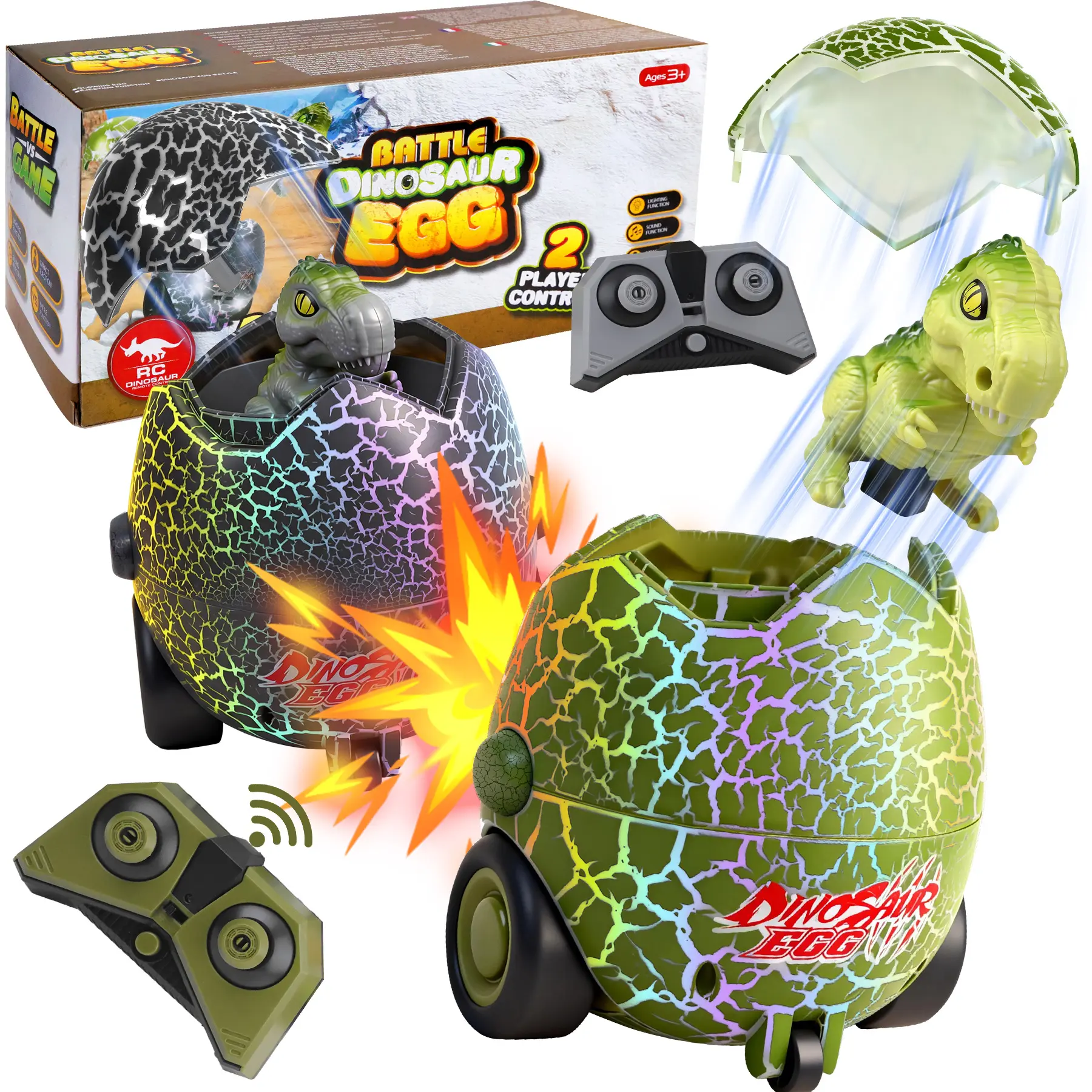 Battle Dragon Eggs - Two-Pack