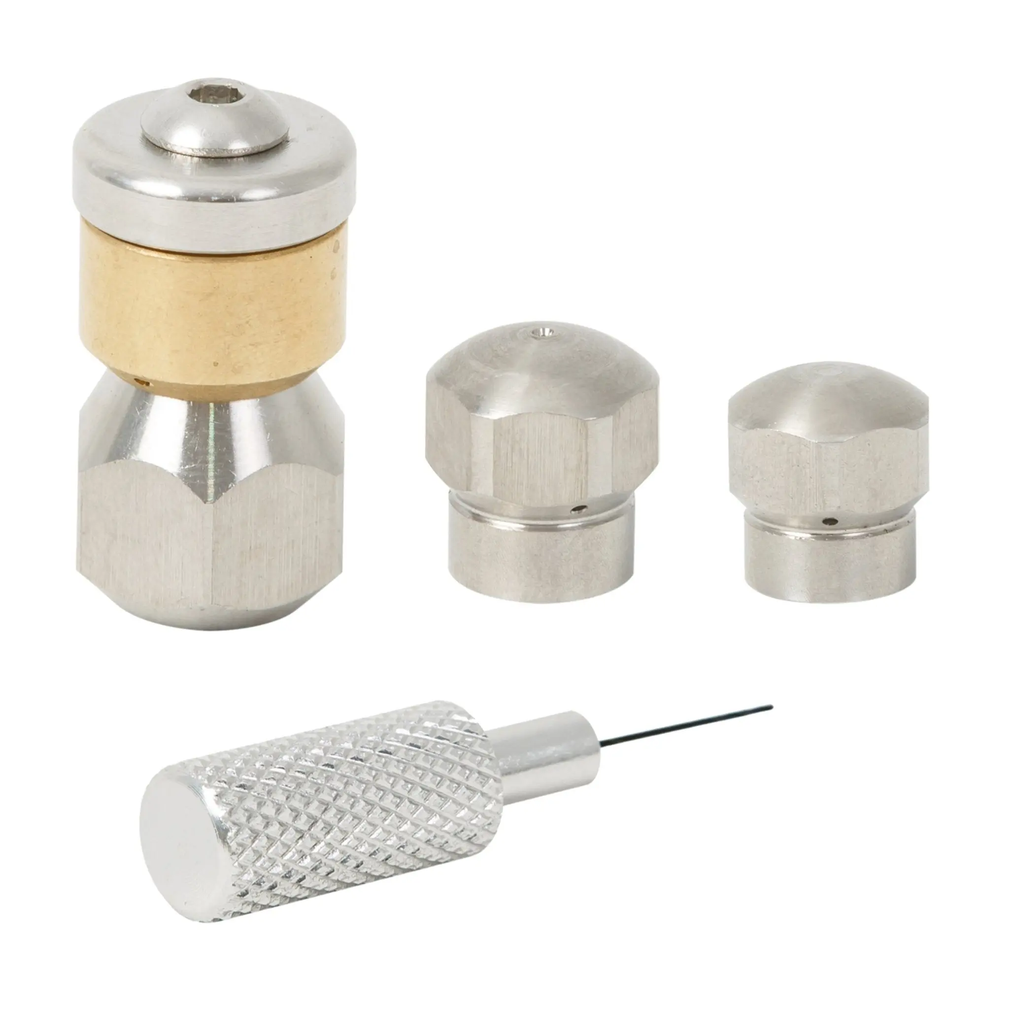 SurfaceMaxx 1/8-in Drain Cleaner Hose Nozzle Set