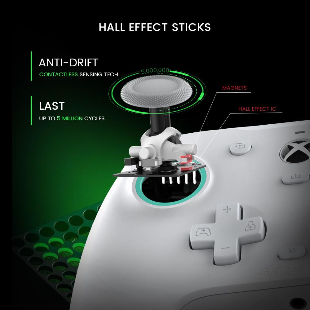 GameSir G7 SE Wired Controller for Xbox Series X|S, Xbox One & Windows 10/11, Plug and Play Gaming Gamepad with Hall Effect Joysticks/Hall Trigger, 3.5mm Audio Jack GameSir G7 SE Wired Controller for Xbox Series X|S, Xbox One & Windows 10/11, Plug and Play Gaming Gamepad with Hall Effect Joysticks/Hall Trigger, 3.5mm Audio Jack