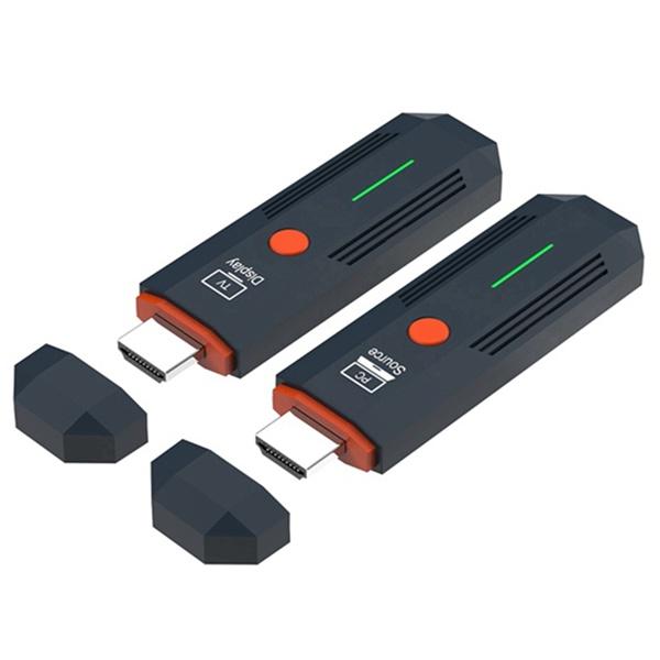 50M Wireless Transmitter TV Dongle Adapter HDMI-Compatible Video Audio Extender for TV Monitor Projector PC Only TX