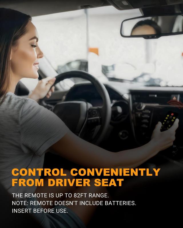 Easy-Use Car Gesture Warning Light | 14 Modes with Remote | Increase Vehicle Visibility for New Drivers | TikTok Starter Car Accessory