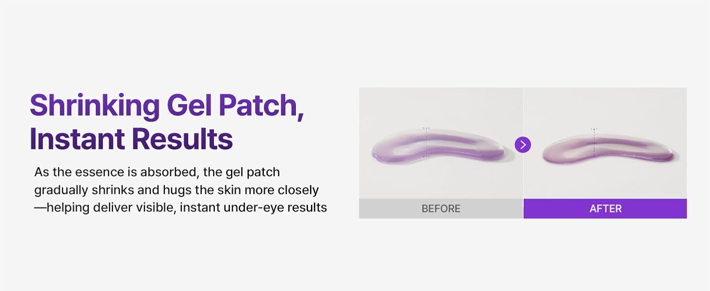 [Centellian24] 360° Shot PDRN Glowing Eye Patch | Brightening & Firming Under-Eye Patches for Dark Circles & Puffiness | TECA + PDRN + Retinol | Korean Skincare | 6.1g × 6ea