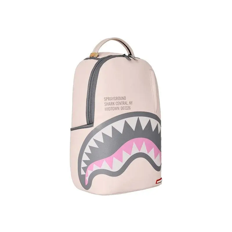 Sprayground Shark Central Rose DLXSV Backpack White/Black by StockX