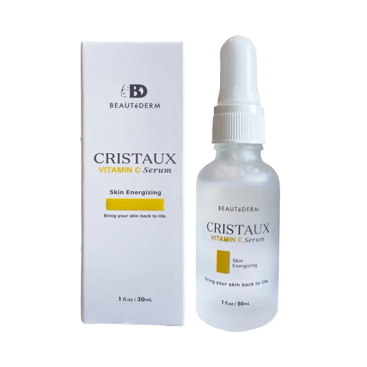 Beautederm Cristaux Vitamin C Serum: Skin Energizing, 30ml / 1 fl. Oz anti-aging hydrating