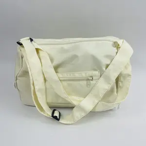 Uneniic Separate Shoe Compartment Water-Resistant Sports Bag for Women, Large-Capacity Polyester Duffle Bag 9x14