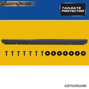 Fit For 2005-2015 Toyota Tacoma Tailgate Protector Top Upper Molding Cap Spoiler Truck Cover Truck Bed Cover