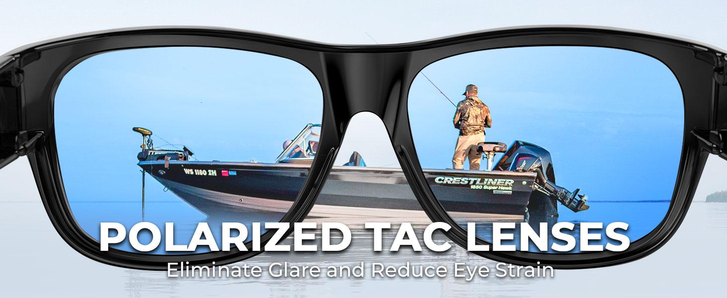 KastKing Chariton Fit-Over Polarized Wrap Around Over Sunglasses for Men and Women, Ideal for Driving Fishing Cycling Running