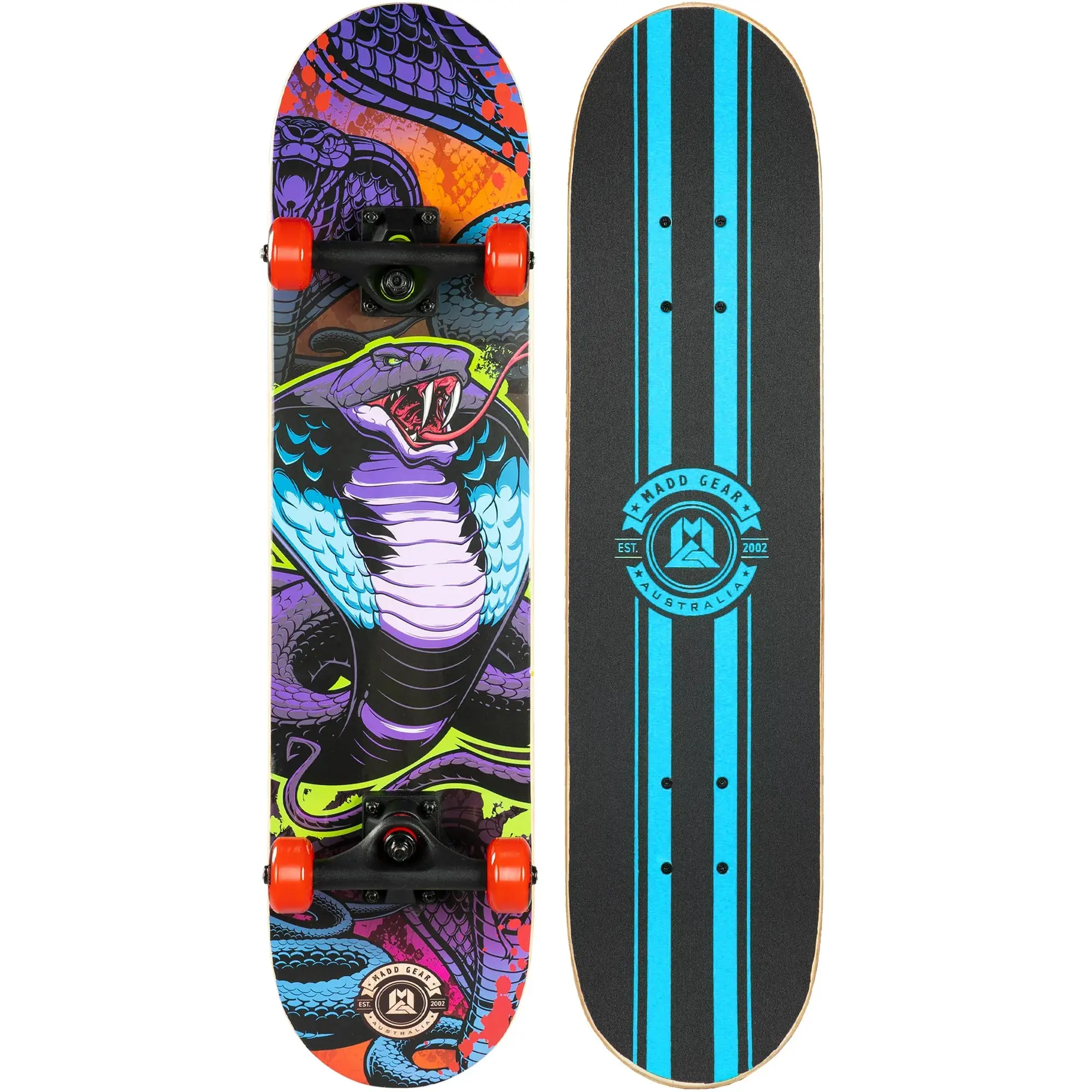 Madd Gear 31" Zootoxin Cobra Snake Complete Skateboard
