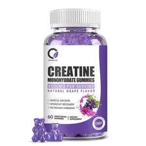 Orgeuos Creatine Monohydrate Supplement Creatine Monohydrate Gummies Workout Enhancer