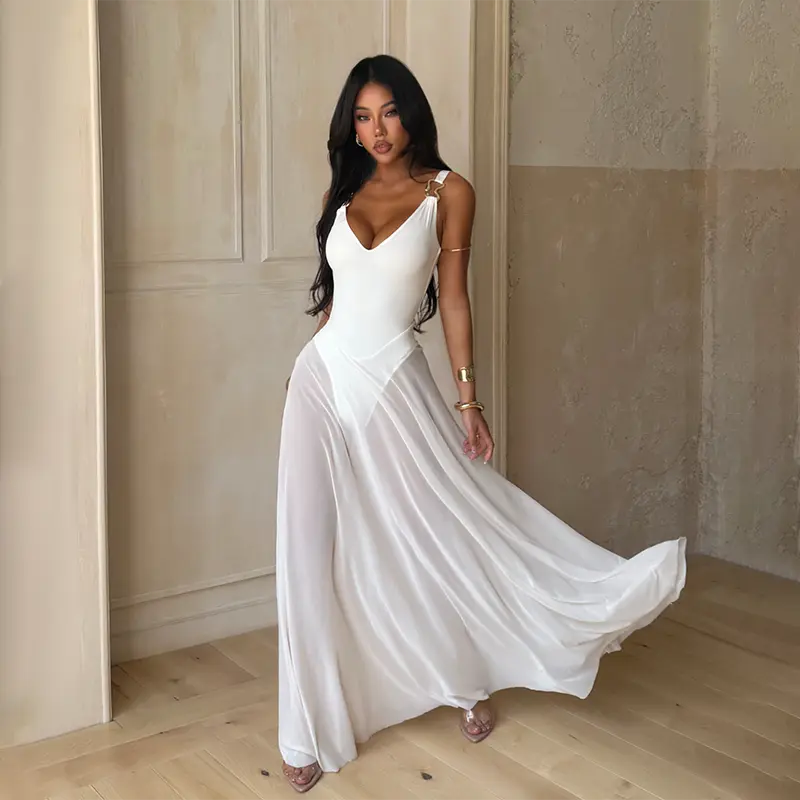 Long flowy dress beach - TikTok Shop Long flowy dress beach - TikTok Shop