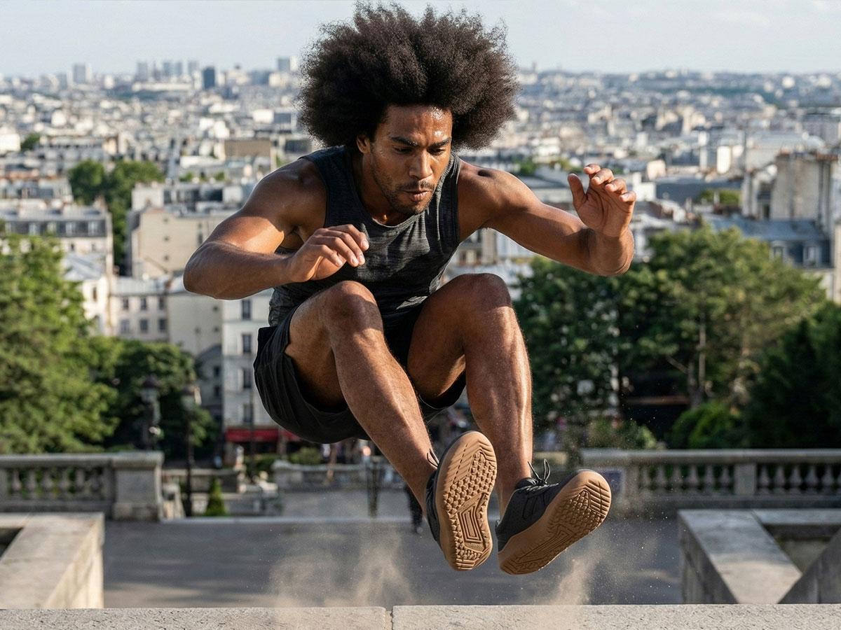 Airhas Men’s Barefoot Shoes with Anatomical Toe Box, Zero Drop, Breathable Gym Shoes — Minimalist Casual Shoes