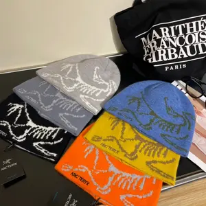 Arc’teryx Knit Beanie Hat – Soft Wool Winter Cap, Minimal Outdoor Style – Warm Soft Ribbed Skullcap with Iconic Bird Logo Graphic, Minimalist Outdoor Lifestyle Design, Techwear & Streetwear Style, Durable Cold Weather Headwear for Men & Women