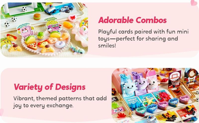 JOYIN 35 Valentines Day Die-Cast Racing Cars Gift Cards for Kids with Valentine’s School Classroom Exchange Greeting Cards, Vehicle Party Favor Toy Supplies