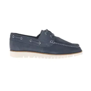 Seychelles Womens Kipper Suede Boat Sneakers Shoes Casual - Blue