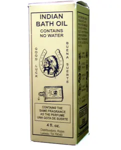 Indian With Soap Bath Oil - 4oz