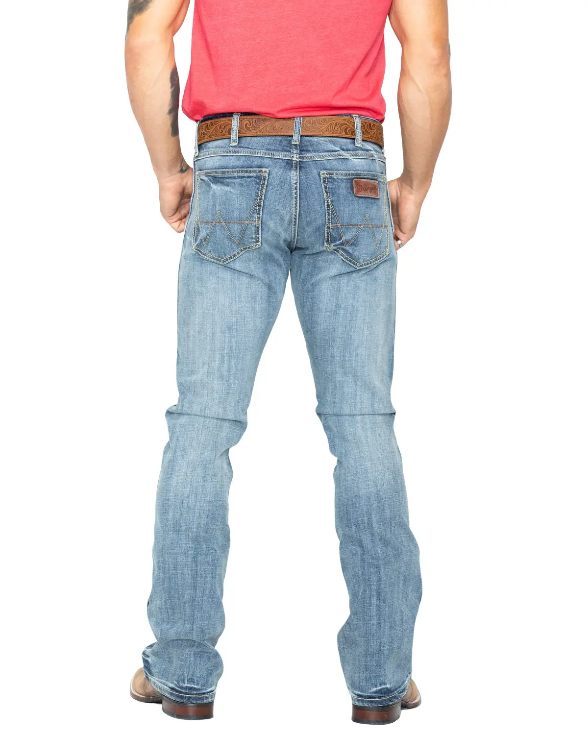 Wrangler Men's Retro Men'S Slim Fit Bootcut Jeans - 1077Mwzgl